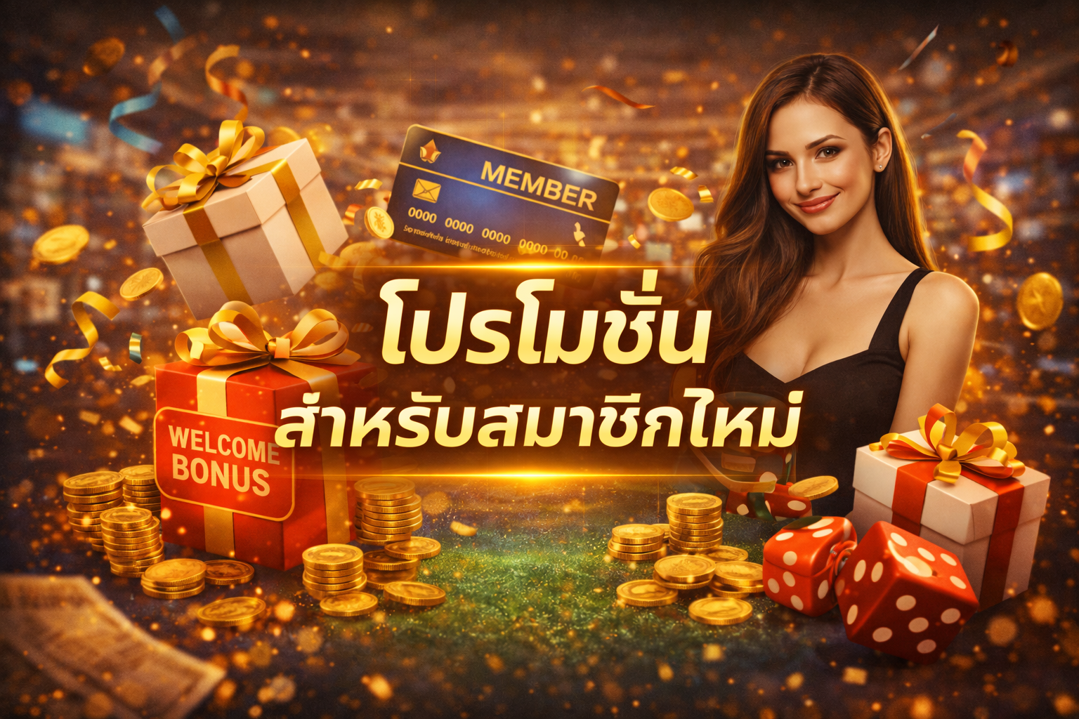 โปรโมชั่นสำหรับสมาชิกใหม่